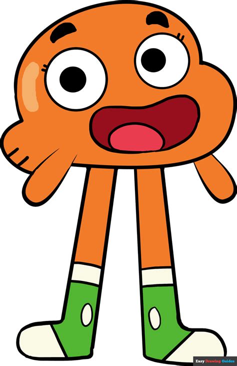 How To Draw Gumball From The Amazing World Of Gumball